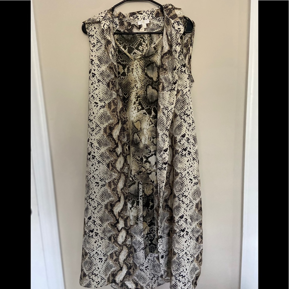 top & matching duster